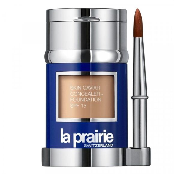 La Prairie Skin Caviar Concealer Foundation Spf 15 With Brush HONEY BEI - Picture 1 of 1